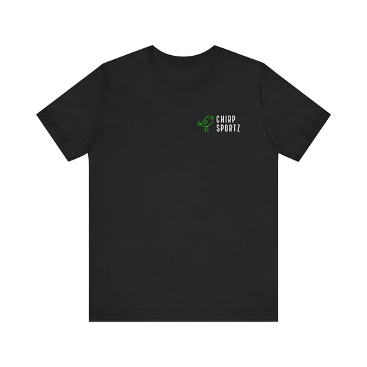 Balk - Chirp Sportz Graphic Tee - Fun Unisex Jersey Shirt for Baseball Lovers